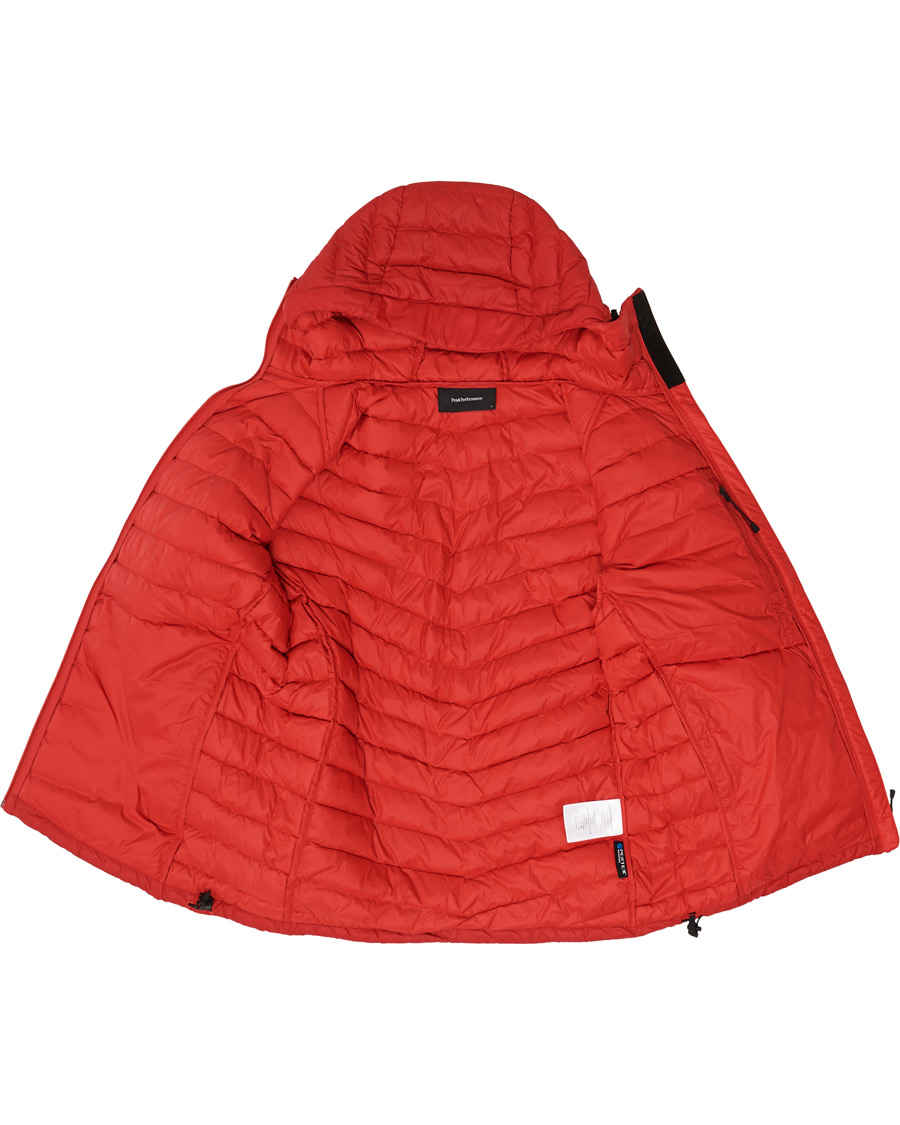 Herren | Jacken | Peak Performance | Frost Liner Down Hooded Jacket Red