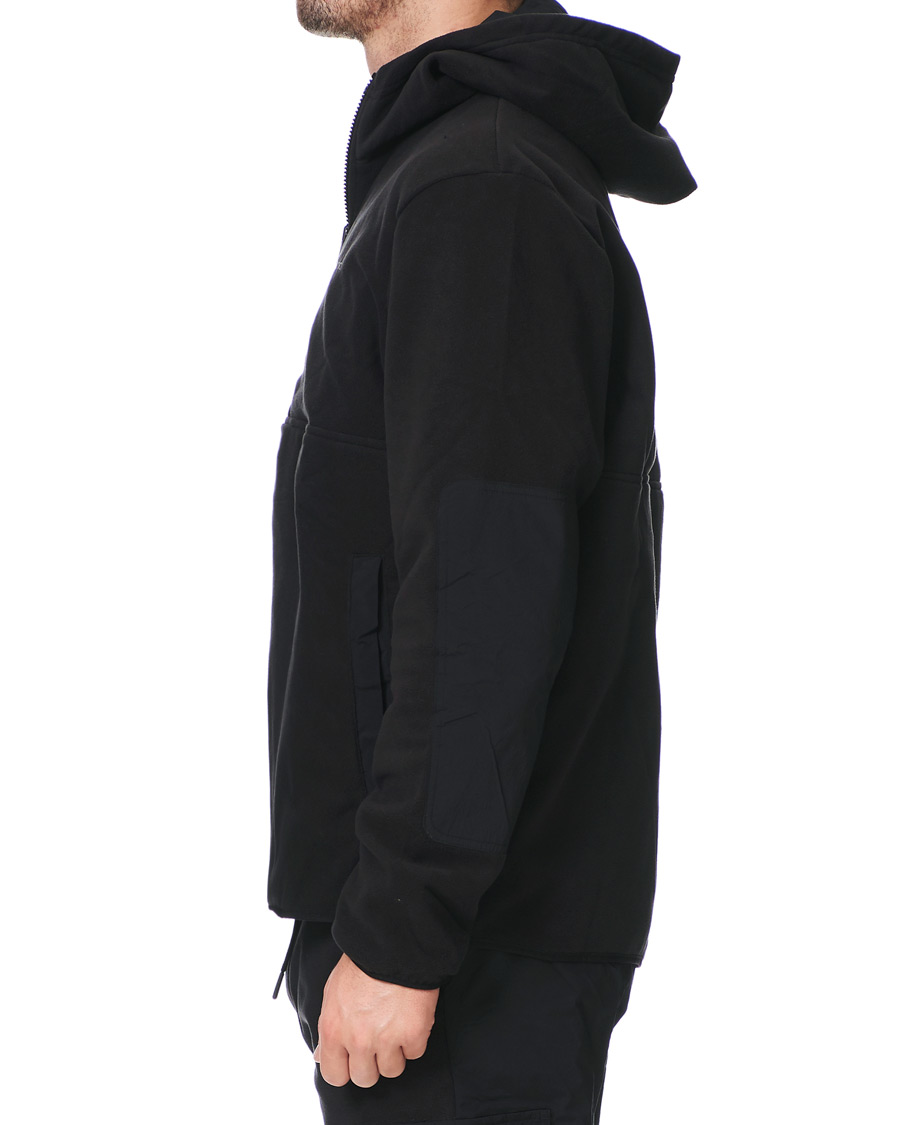 Herren | Pullover | Peak Performance | Tech Soft Fleece Reversible Half Zip Hoodie Black