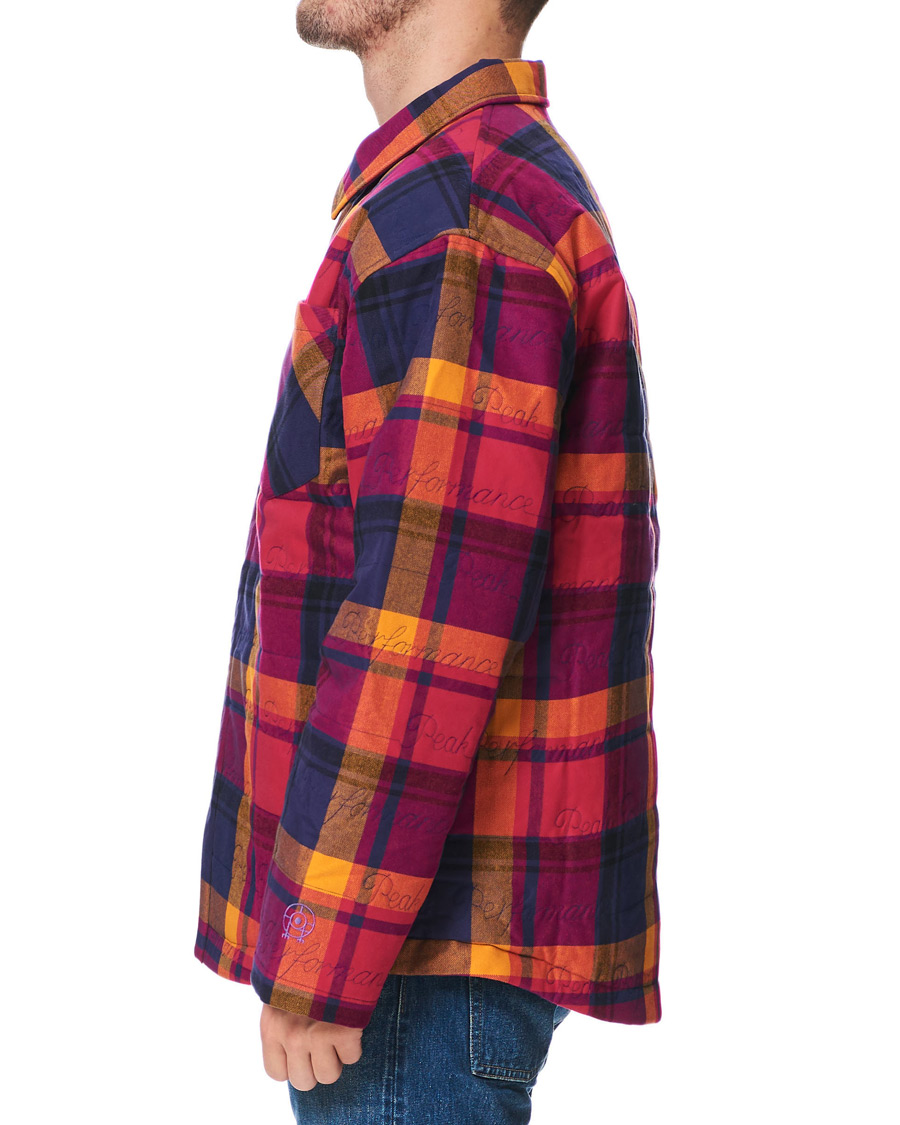 Herren | Hemden | Peak Performance | Ben Gorham Flannel Liner Overshirt Power Pink