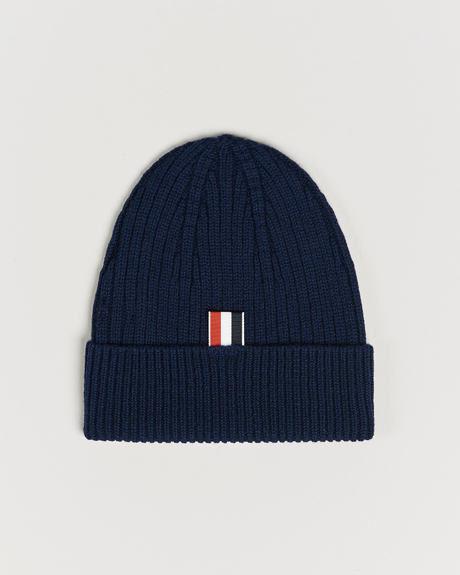 Herren | Hüte & Mützen | Thom Browne | Cashmere Rib Hat Navy
