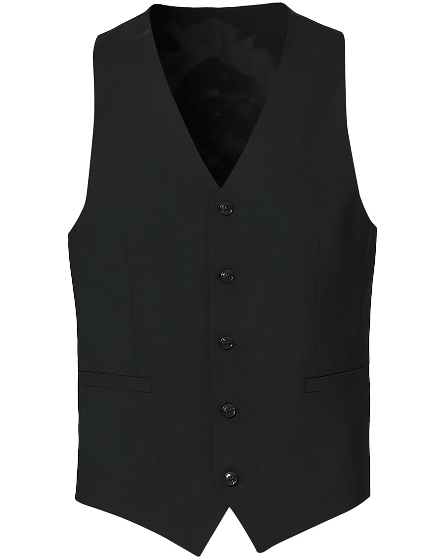 Herren | Sakkos | Tiger of Sweden | Litt Wool Waistcoat Black