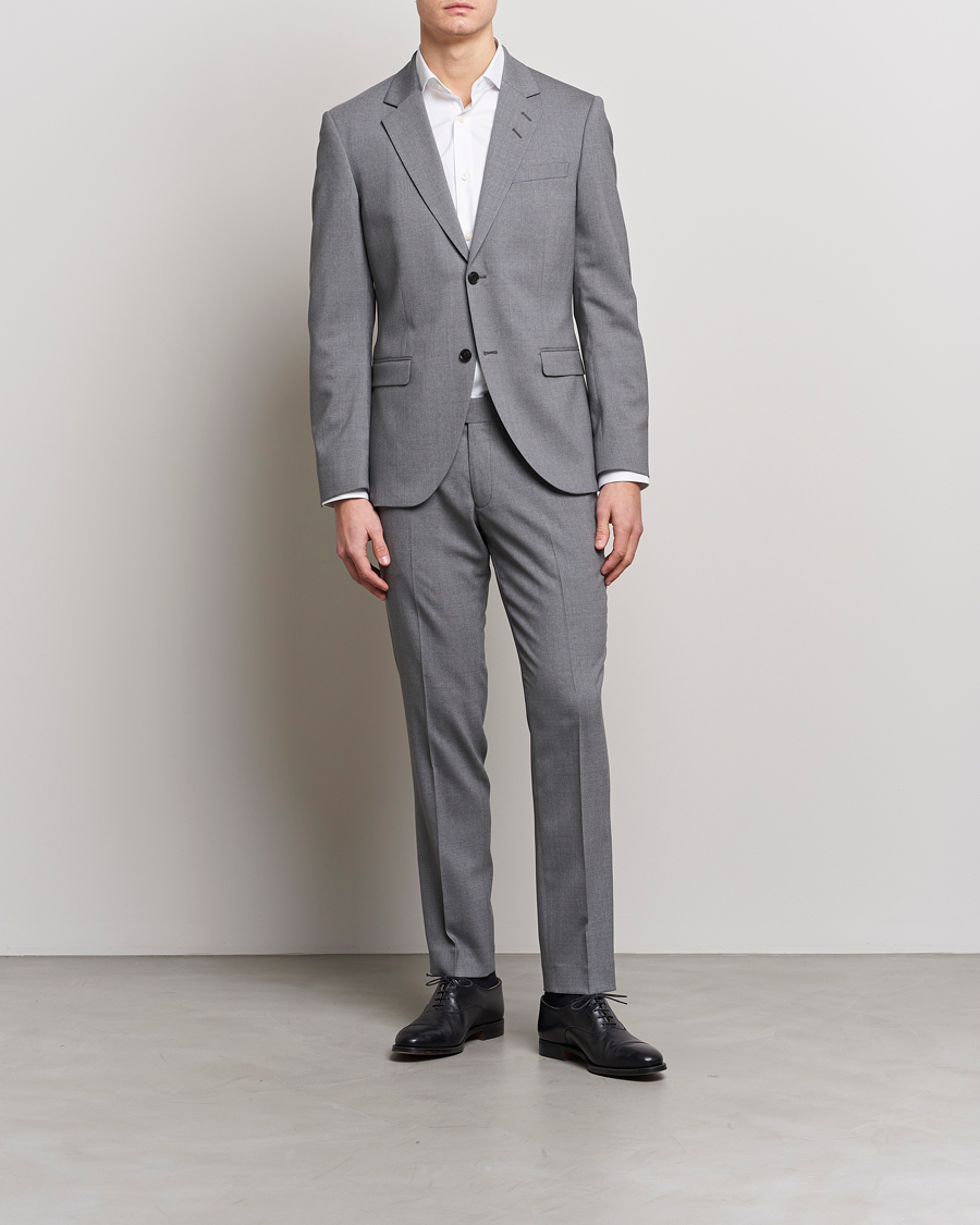 Herren | Hosen | Tiger of Sweden | Tordon Wool Suit Trousers Grey