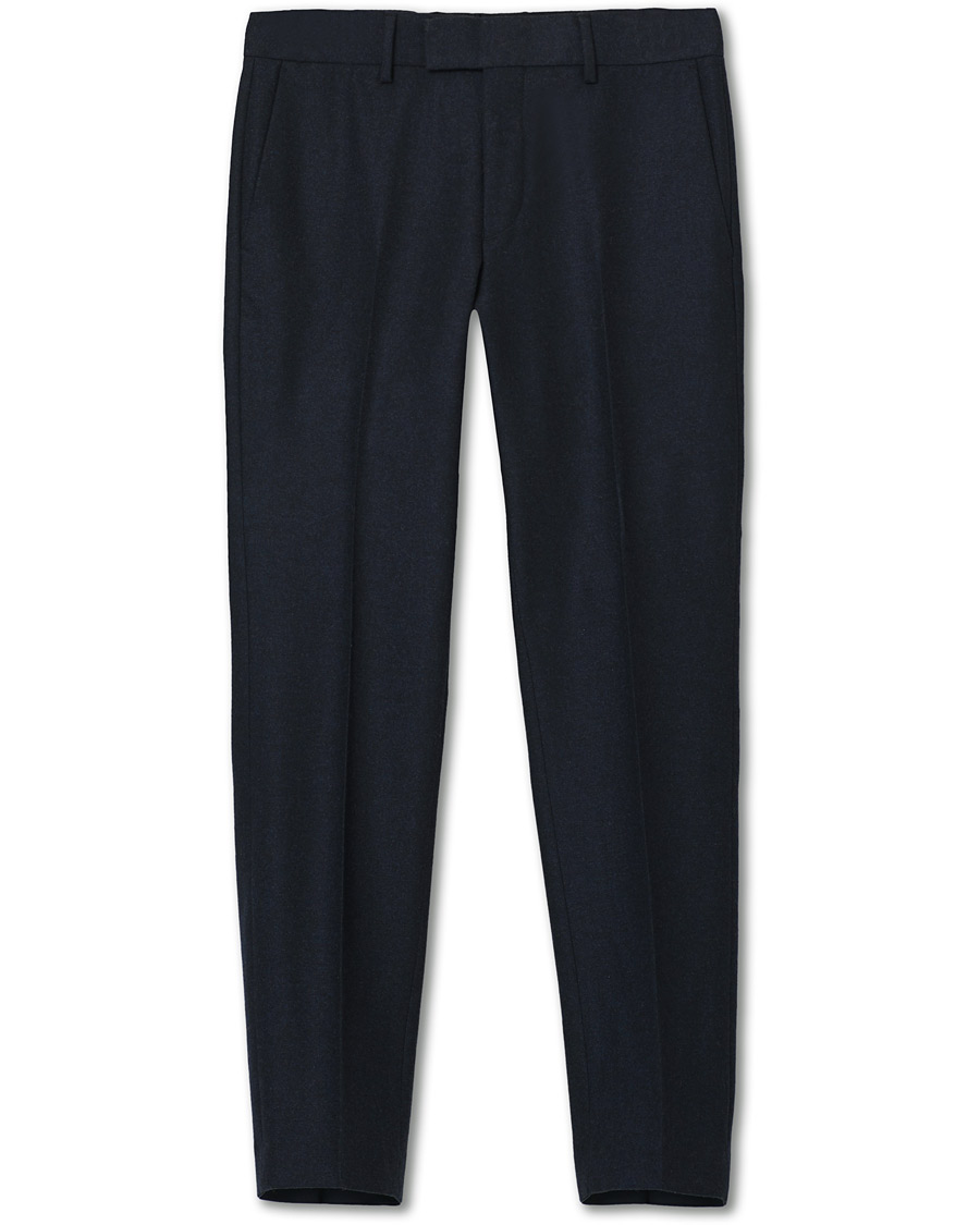 Herren | Hosen | Tiger of Sweden | Tordon Flannel Trousers Navy