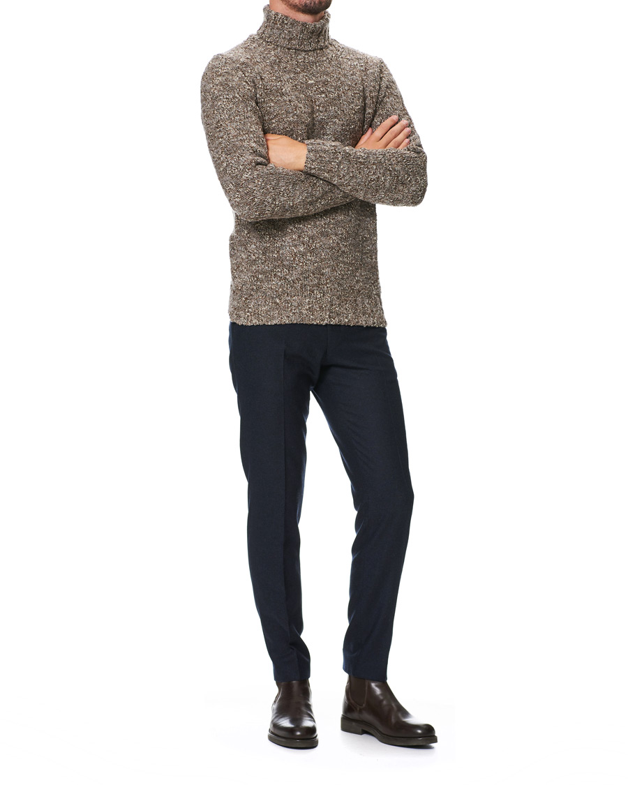 Herren | Hosen | Tiger of Sweden | Tordon Flannel Trousers Navy