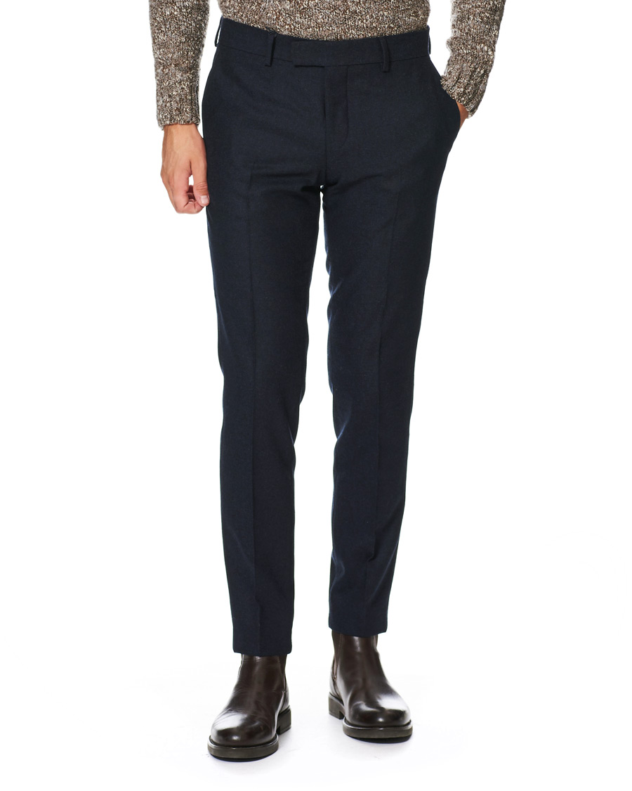 Herren | Hosen | Tiger of Sweden | Tordon Flannel Trousers Navy