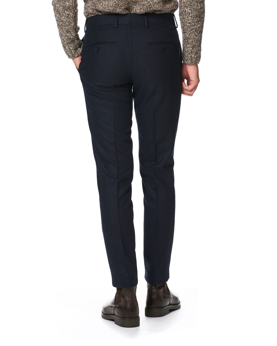 Herren | Hosen | Tiger of Sweden | Tordon Flannel Trousers Navy
