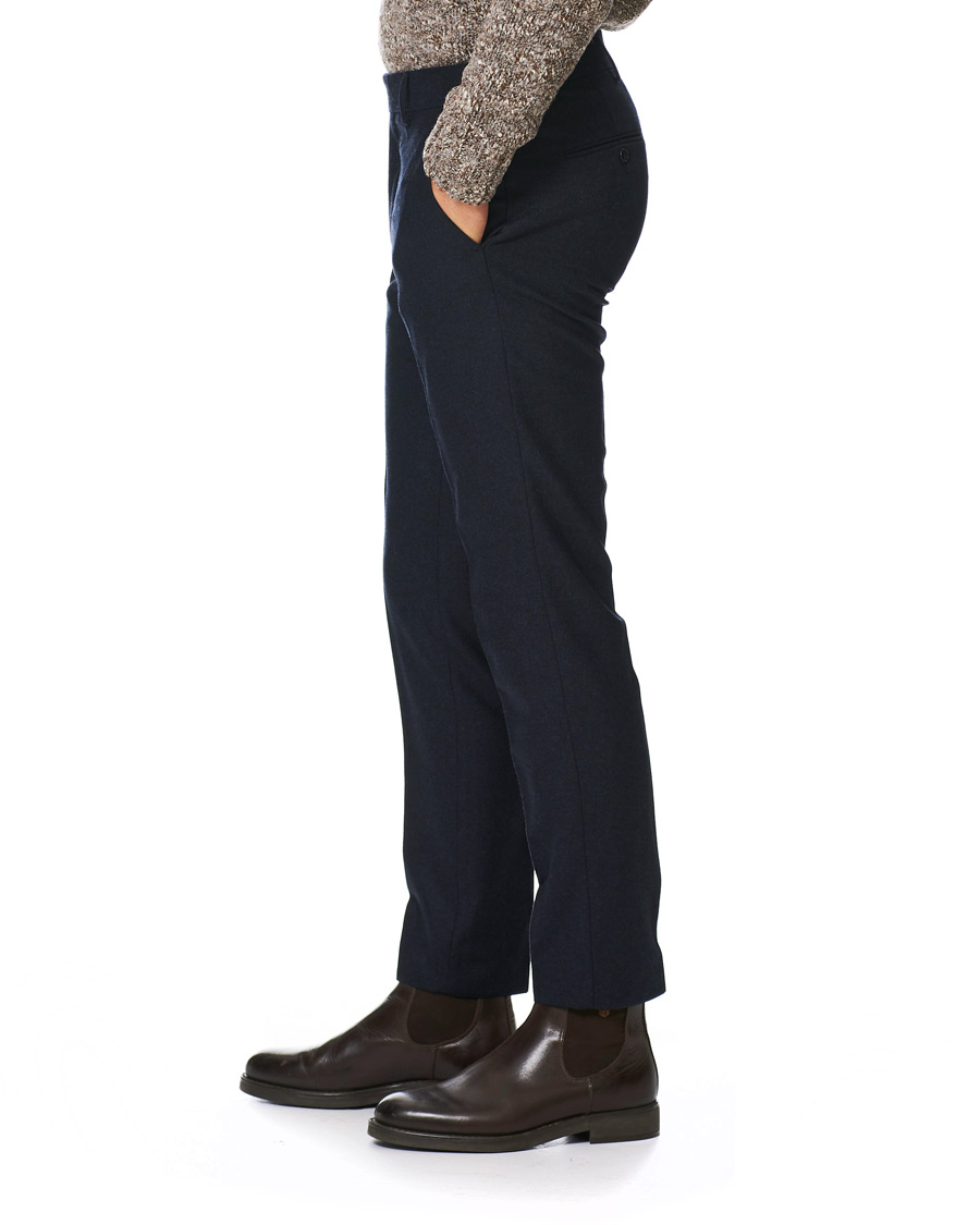 Herren | Hosen | Tiger of Sweden | Tordon Flannel Trousers Navy