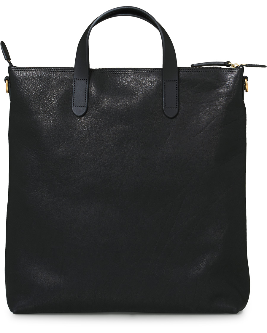 Herren | Mismo M/S Leather Shopper Bag Black | Mismo | M/S Leather Shopper Bag Black