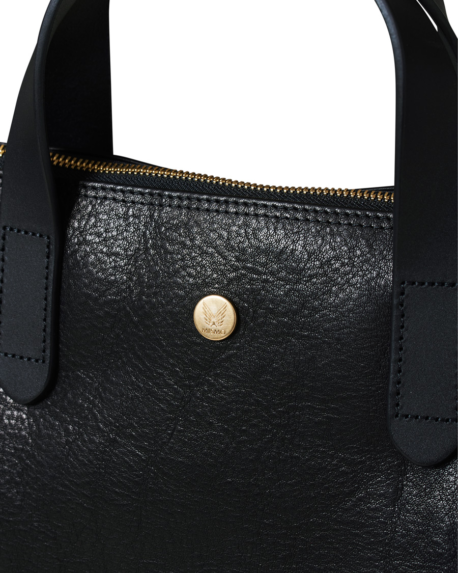 Herren | Mismo M/S Leather Shopper Bag Black | Mismo | M/S Leather Shopper Bag Black