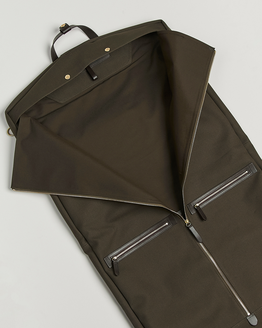 Herren | Mismo M/S Suit Carrier Army/Dark Brown | Mismo | M/S Suit Carrier Army/Dark Brown