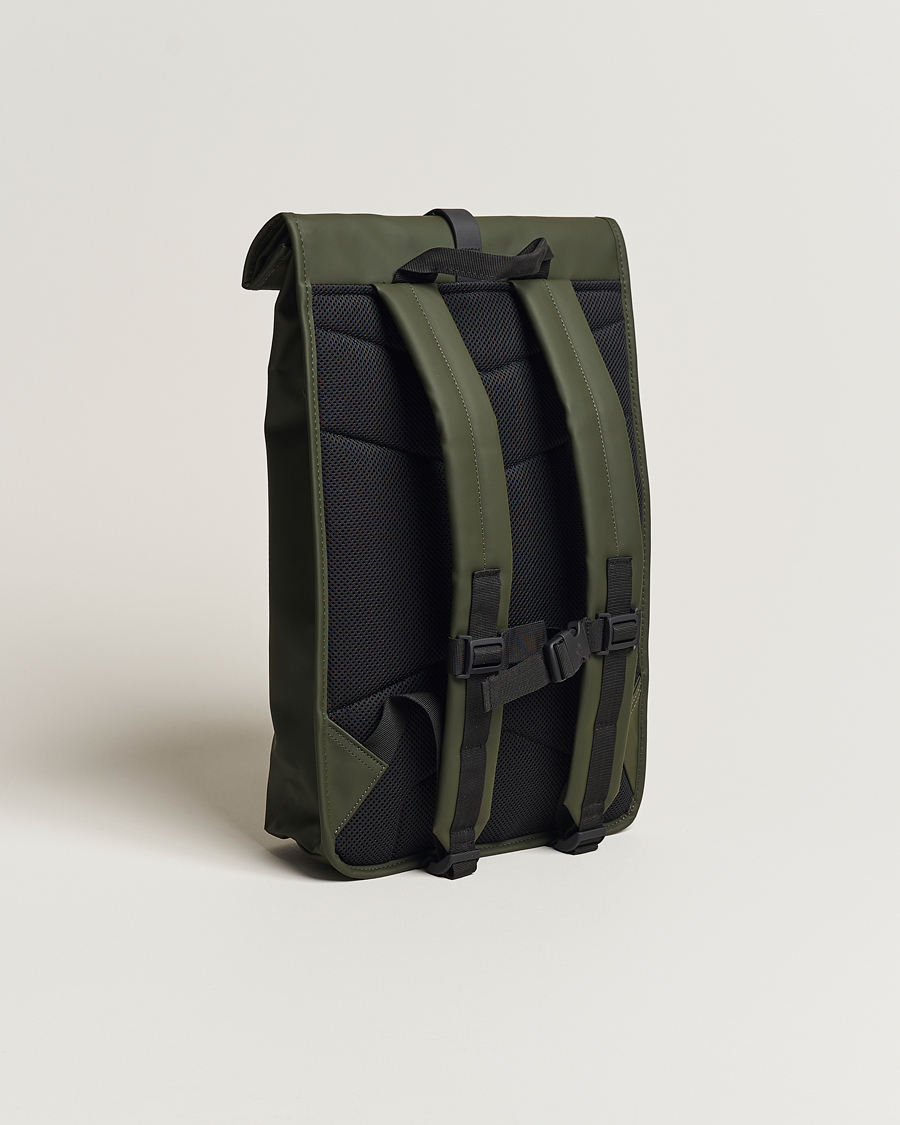 Herren | RAINS Rolltop Rucksack Green | RAINS | Rolltop Rucksack Green