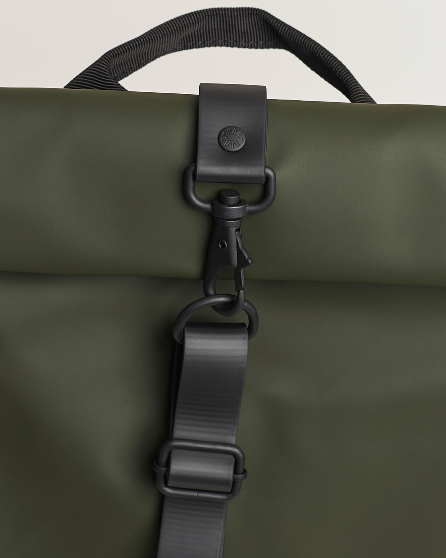 Herren | RAINS Rolltop Rucksack Green | RAINS | Rolltop Rucksack Green