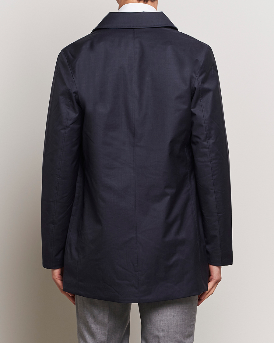 Herren | Jacken | UBR | Regulator Coat Savile Dark Navy Wool
