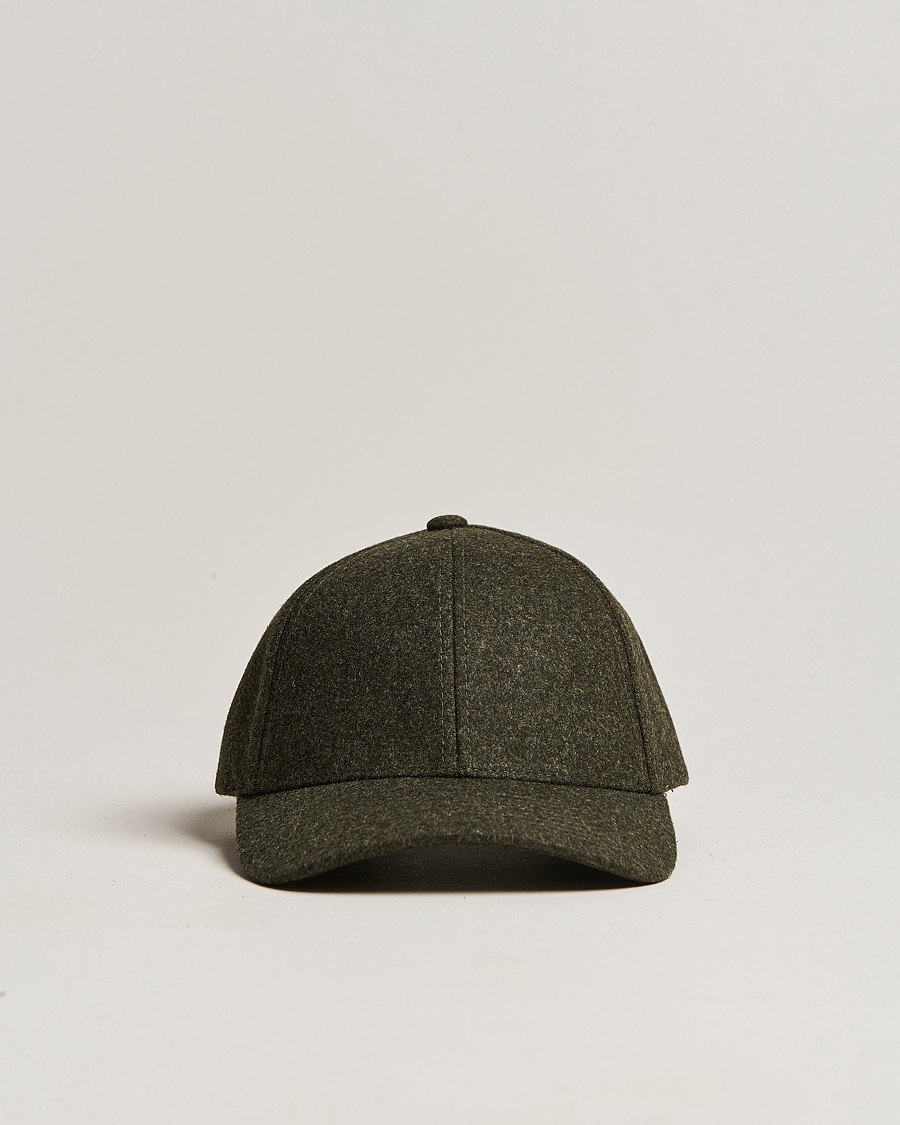 Herren | Varsity Headwear Flannel Baseball Cap Forest Green | Varsity Headwear | Flannel Baseball Cap Forest Green