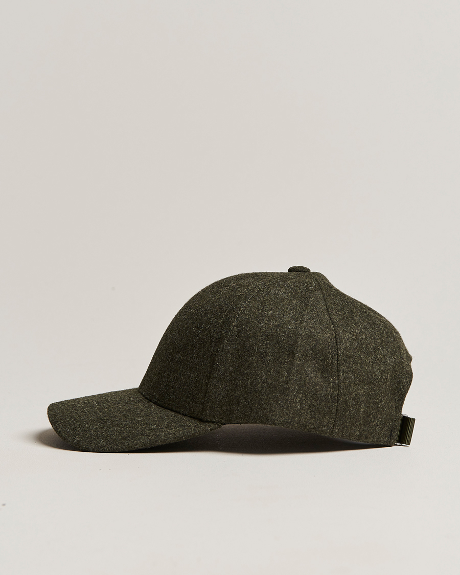 Herren | Varsity Headwear Flannel Baseball Cap Forest Green | Varsity Headwear | Flannel Baseball Cap Forest Green