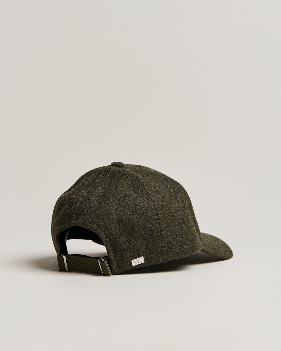 Herren | Varsity Headwear Flannel Baseball Cap Forest Green | Varsity Headwear | Flannel Baseball Cap Forest Green