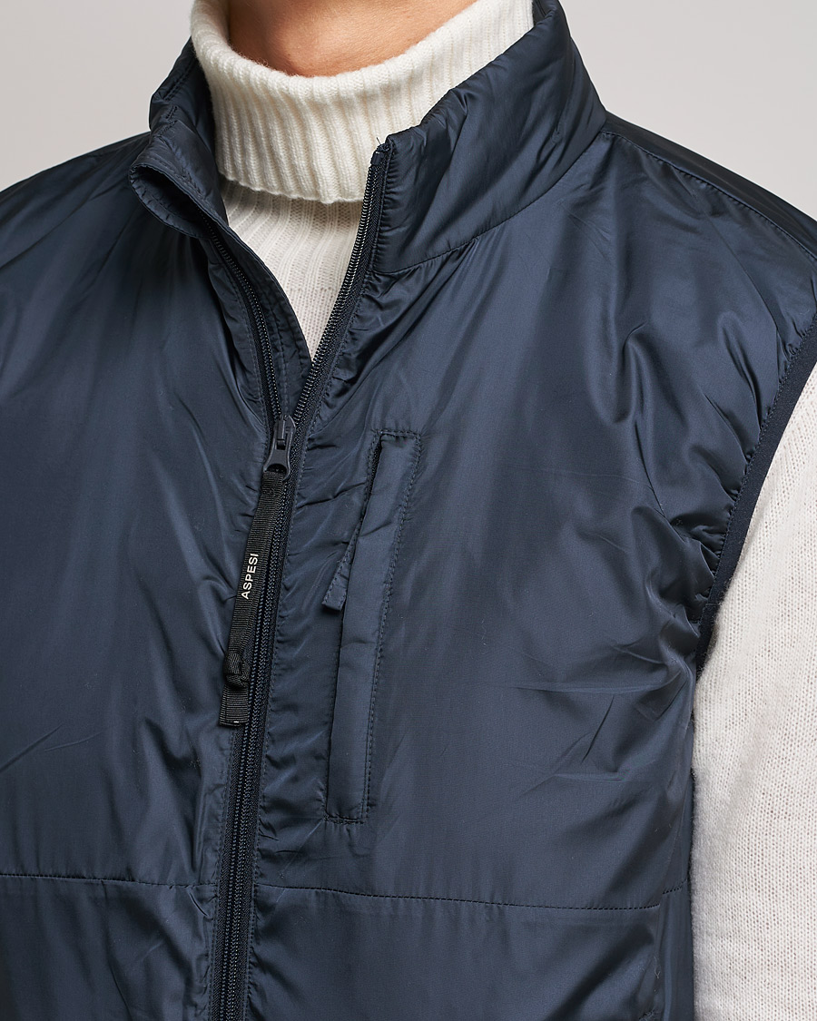 Herren | Jacken | Aspesi | Jil Padded Vest Navy