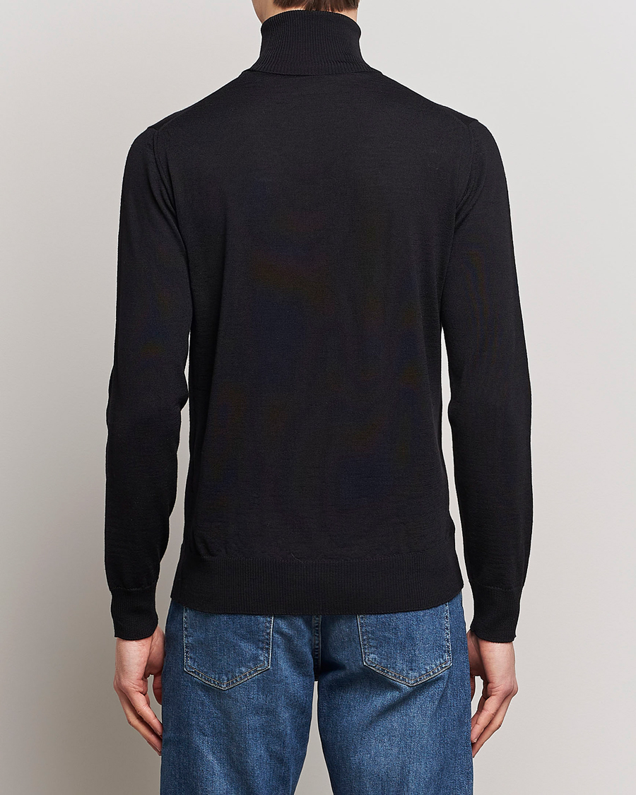 Herren | Pullover | Emporio Armani | Knitted Merio Polo Black