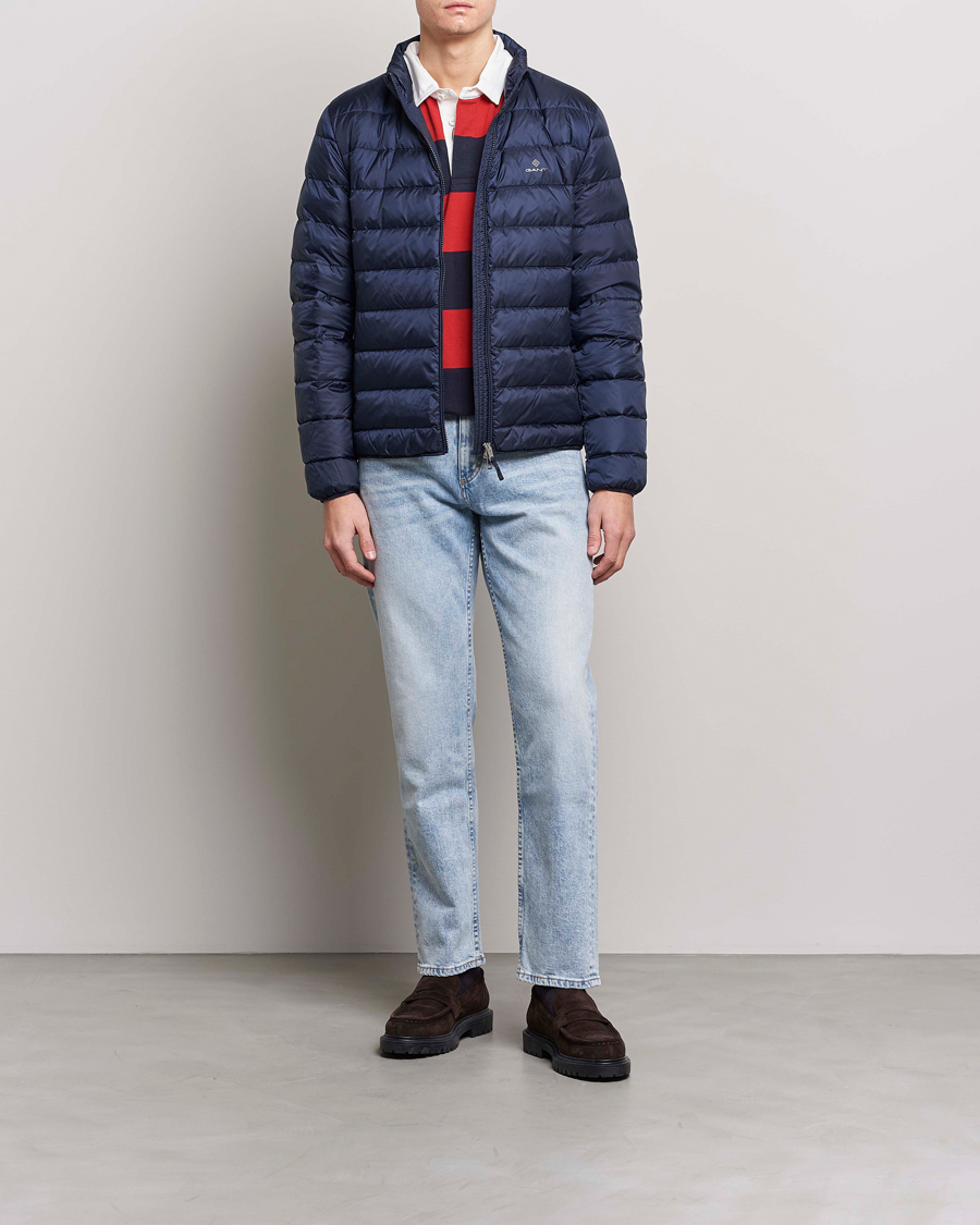 Herren | Jacken | GANT | The Light Down Jacket Evening Blue