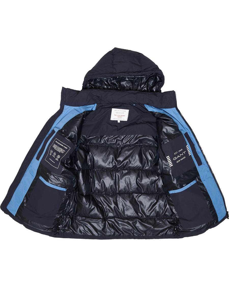 Herren | Jacken | GANT | The Alta Down Jacket Evening Blue