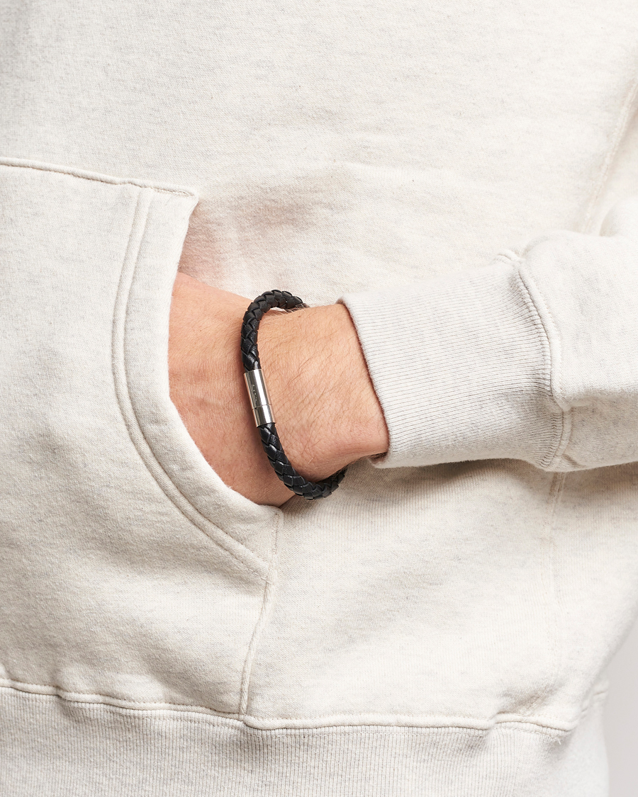 Herren | Paul Smith Leather Bracelet Black | Paul Smith | Leather Bracelet Black