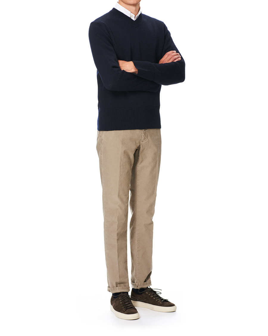 Herren | Pullover | Paul Smith | V-Neck School Sweater Navy