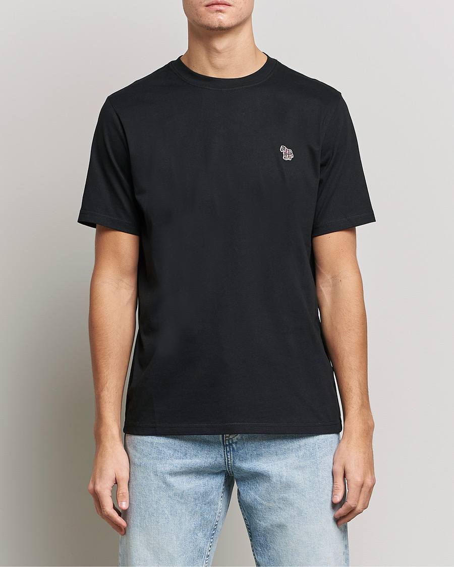 Herren | T-Shirts | PS Paul Smith | Regular Fit Zebra T-Shirt Black