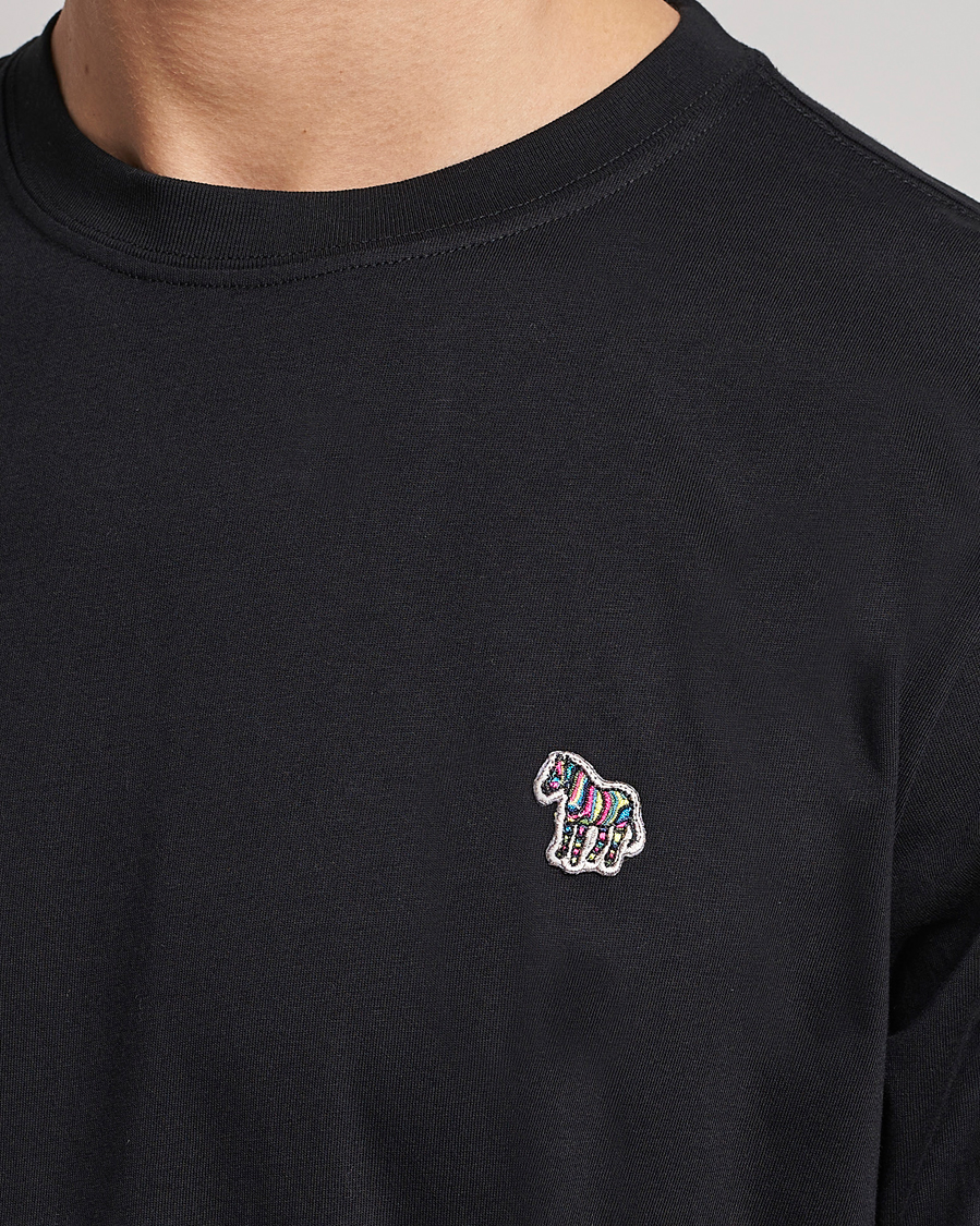 Herren | T-Shirts | PS Paul Smith | Regular Fit Zebra T-Shirt Black