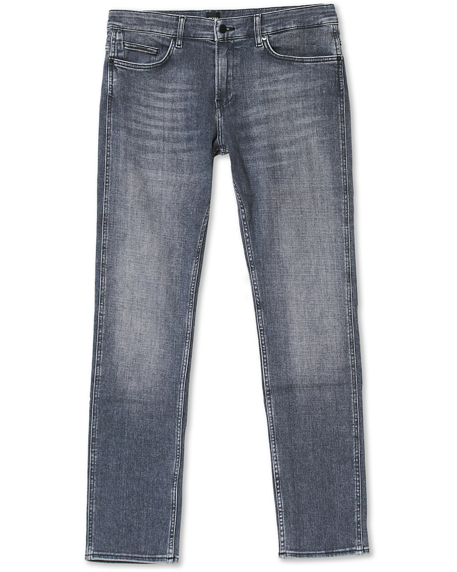 Herren | Jeans | BOSS BLACK | BOSS Delaware Slim Fit Stretch Jeans Medium Grey