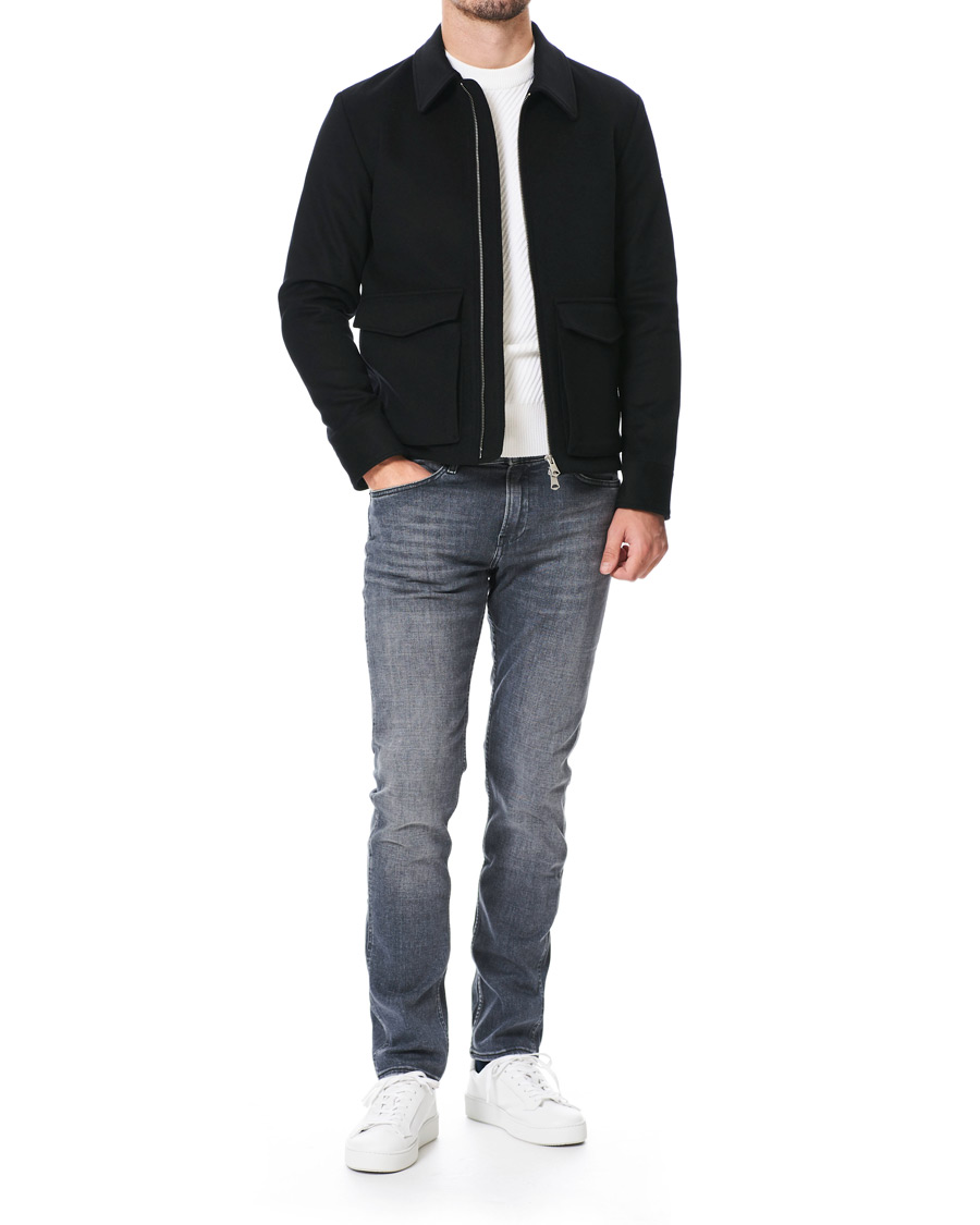 Herren | Jeans | BOSS BLACK | BOSS Delaware Slim Fit Stretch Jeans Medium Grey