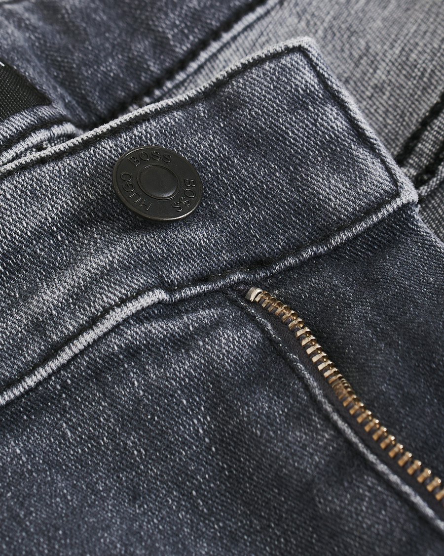 Herren | Jeans | BOSS BLACK | BOSS Delaware Slim Fit Stretch Jeans Medium Grey