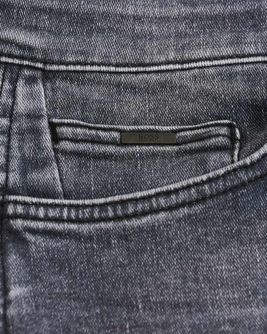 Herren | Jeans | BOSS BLACK | BOSS Delaware Slim Fit Stretch Jeans Medium Grey