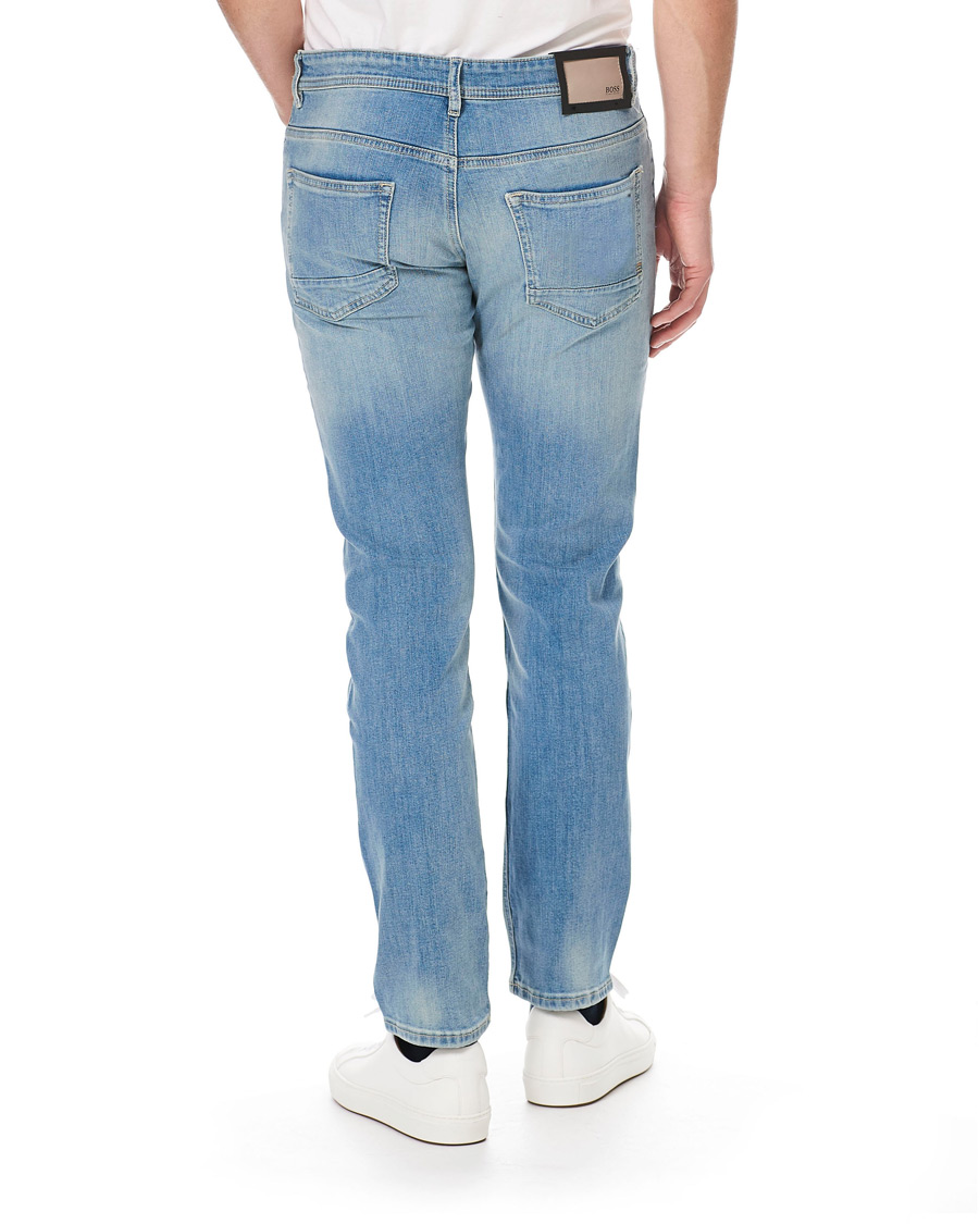 Herren | Jeans | BOSS ORANGE | BOSS Casual Delaware Slim Fit Stretch Jeans Aqua