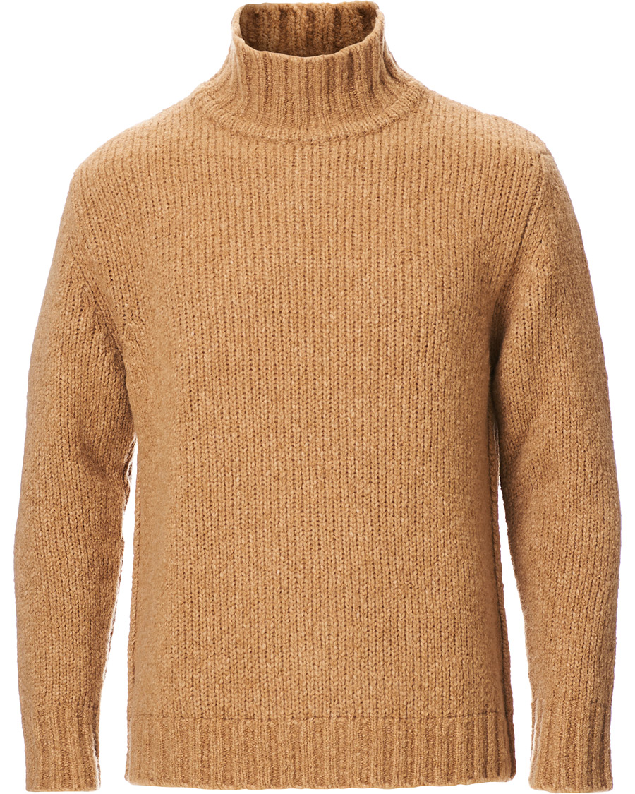 Herren | Pullover | NN07 | Douglas Chunky Rollneck Camel