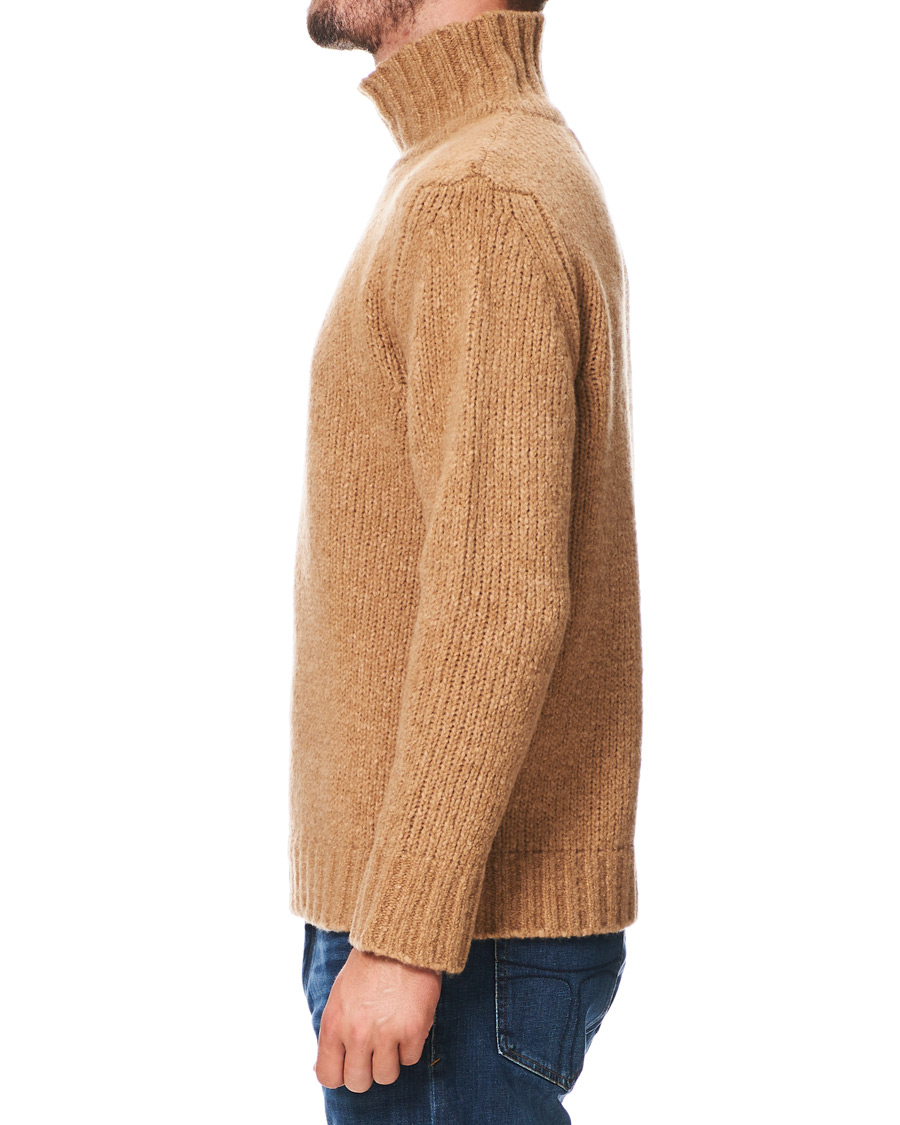 Herren | Pullover | NN07 | Douglas Chunky Rollneck Camel