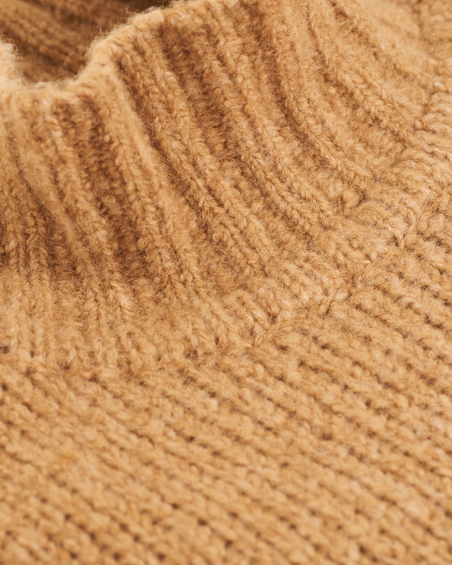 Herren | Pullover | NN07 | Douglas Chunky Rollneck Camel