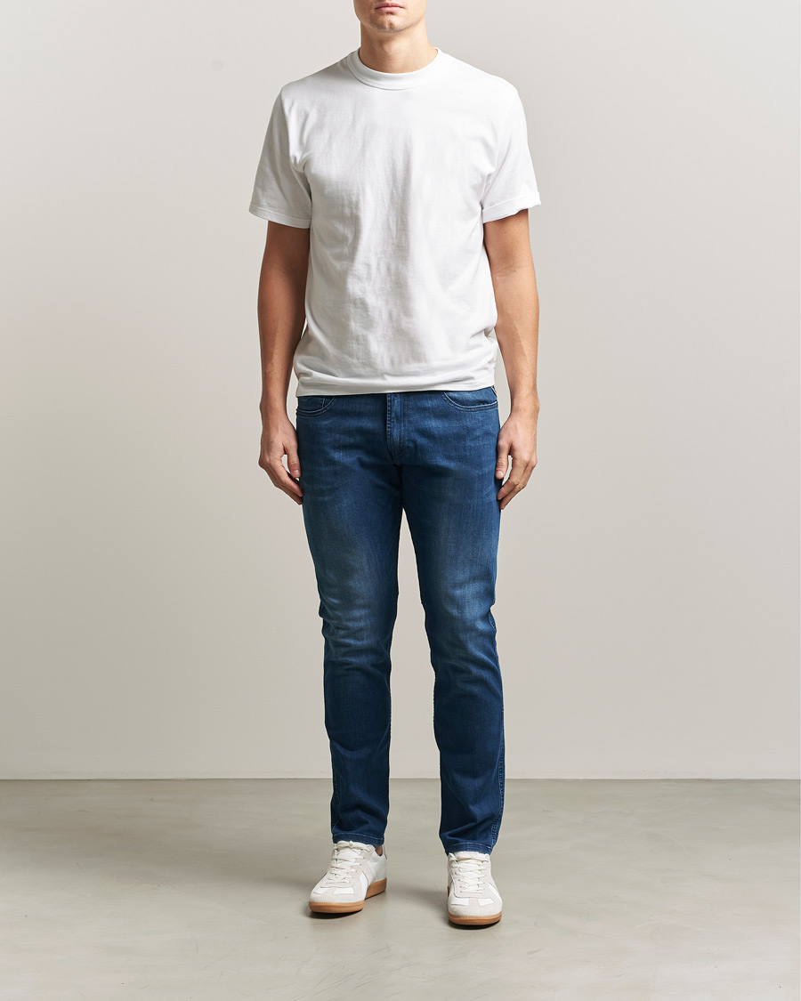 Herren | Jeans | Replay | Anbass Powerstretch Jeans Medium Blue