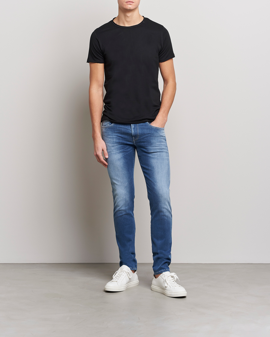 Herren | Jeans | Replay | Anbass Hyperflex Re Used X-Lite Jeans Light Blue