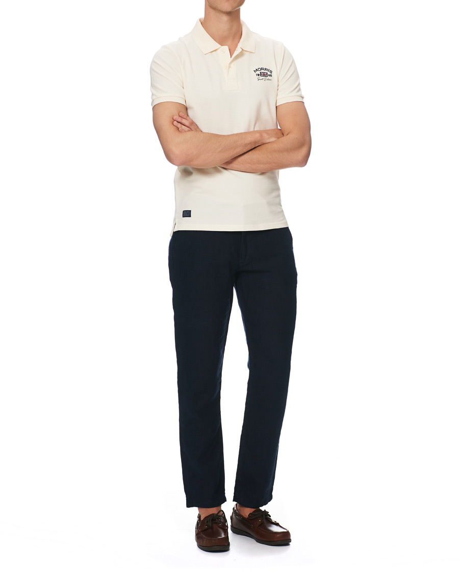 Herren | Poloshirts | Morris | Léonce Pique Off White