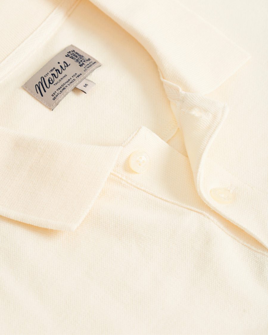 Herren | Poloshirts | Morris | Léonce Pique Off White
