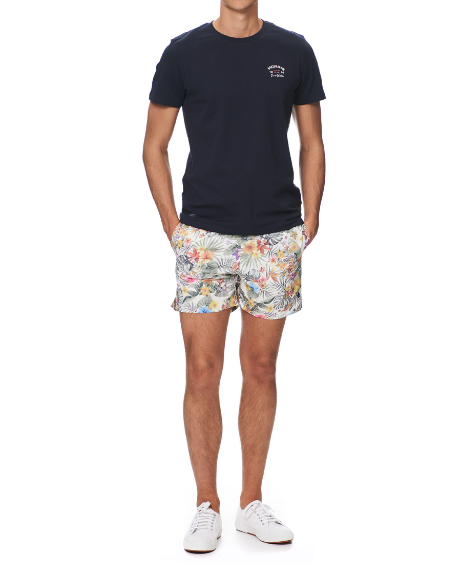 Herren | Badehosen | Morris | Tropical Bathing Trunks Off White