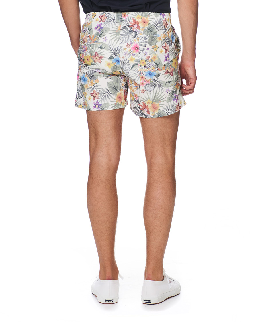 Herren | Badehosen | Morris | Tropical Bathing Trunks Off White
