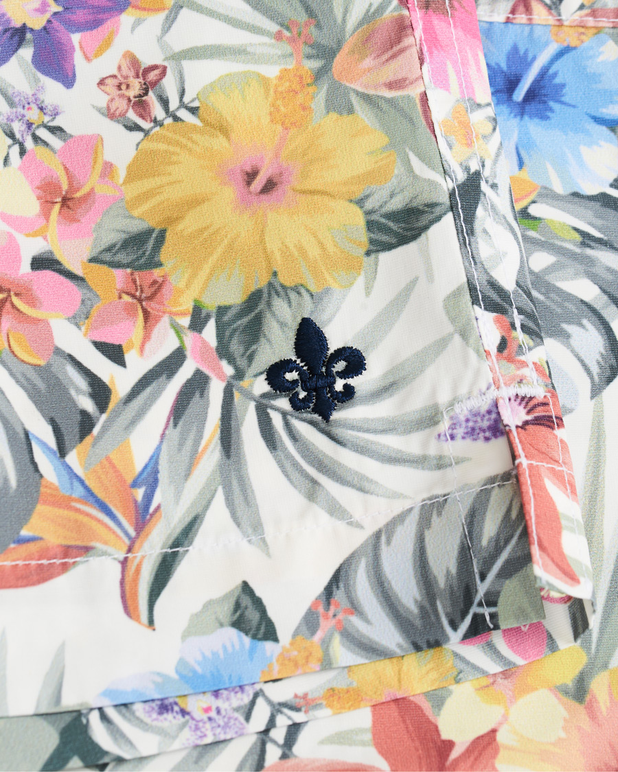 Herren | Badehosen | Morris | Tropical Bathing Trunks Off White