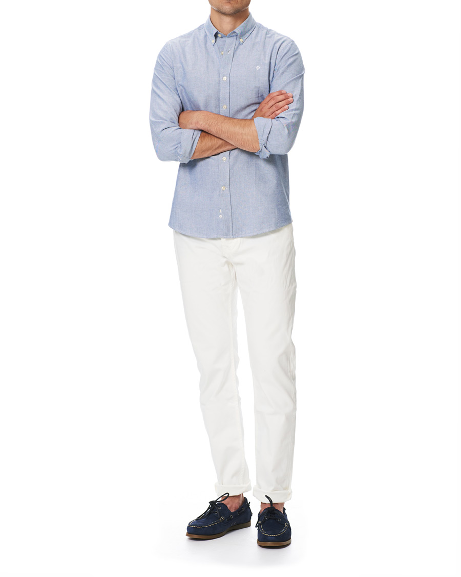 Herren | Hemden | Morris | André Button Down Shirt Blue