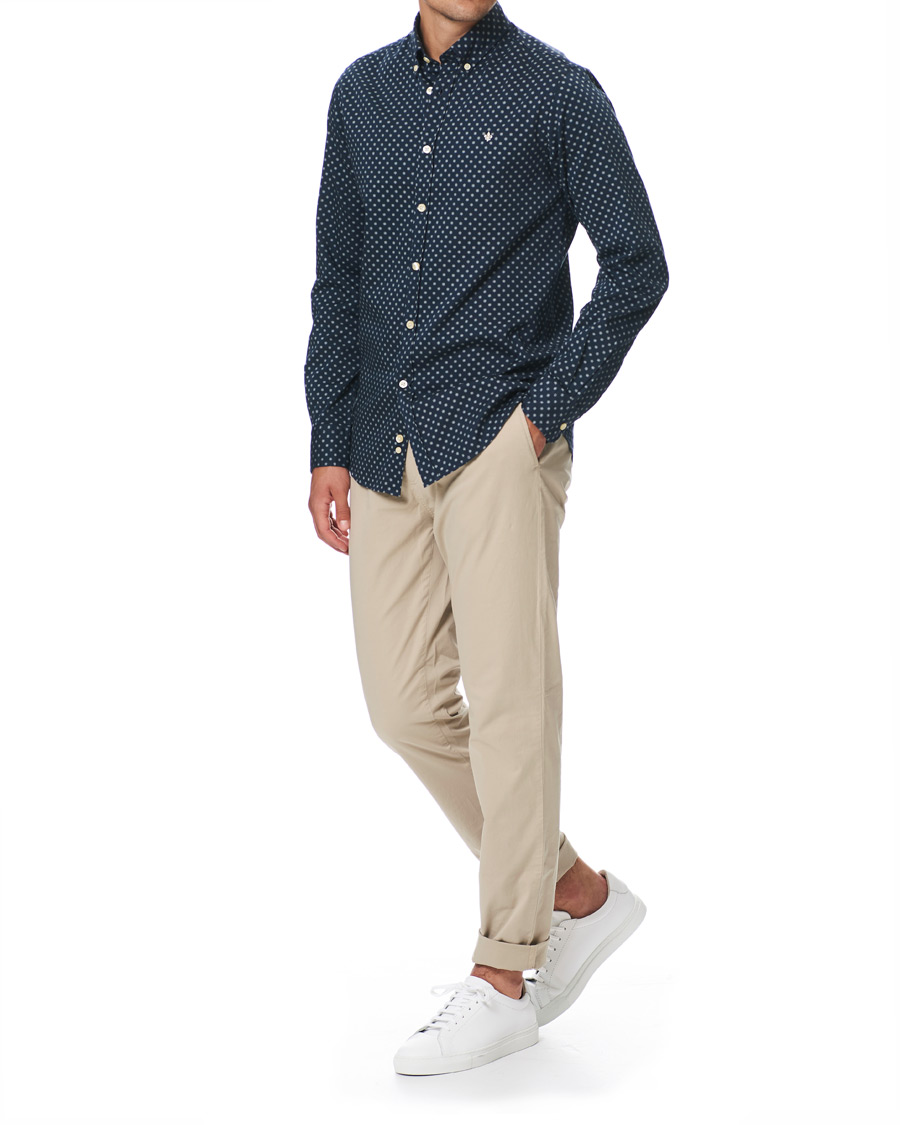 Herren | Hemden | Morris | Maurice Button Down Shirt Blue