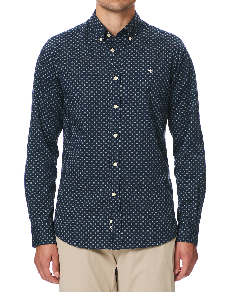 Herren | Hemden | Morris | Maurice Button Down Shirt Blue