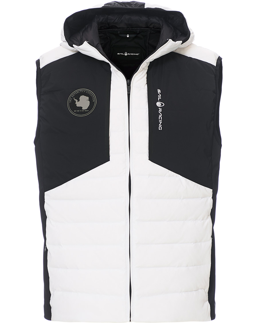 Herren | Jacken | Sail Racing | Antartica Hybrid Hooded Vest White