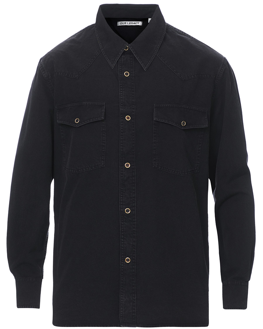 Herren | Hemden | Our Legacy | Denim Western Shirt Black