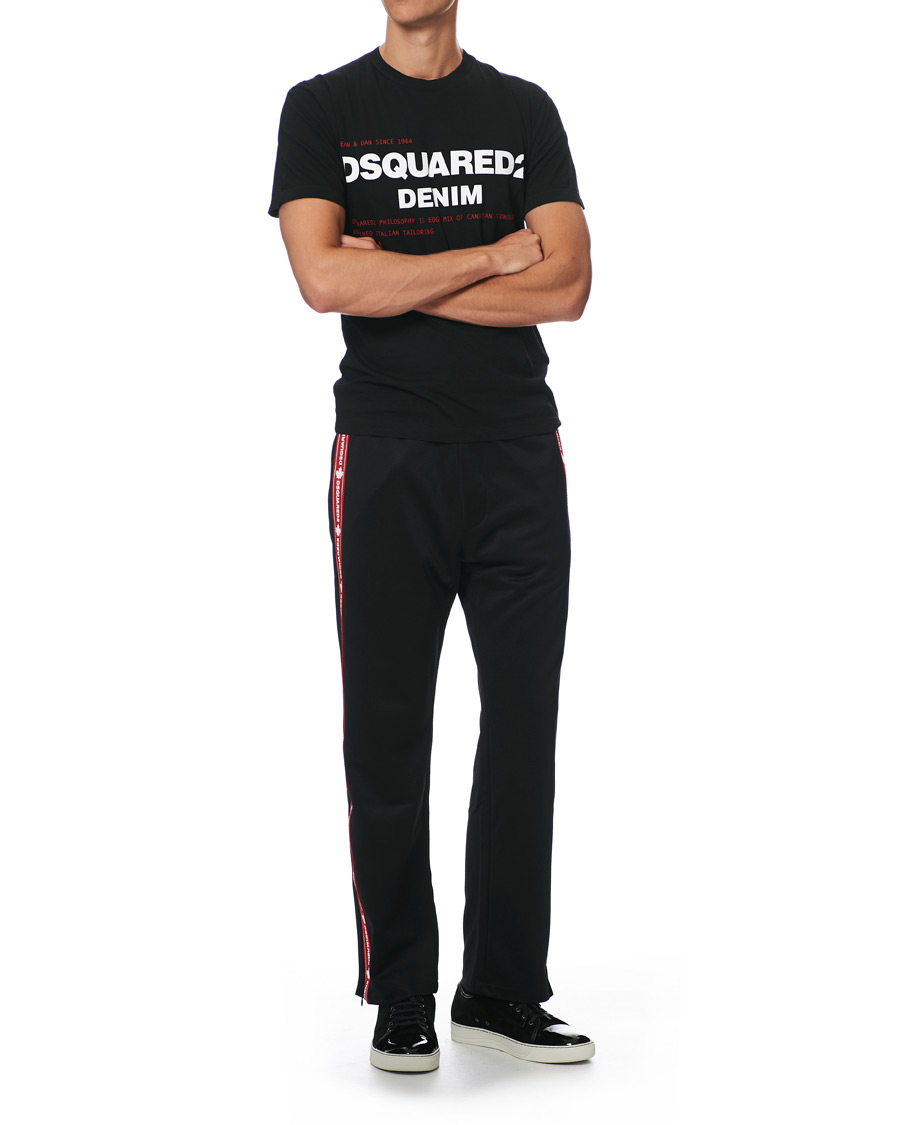 Herren | Hosen | Dsquared2 | Track Logo Sweatpants Black