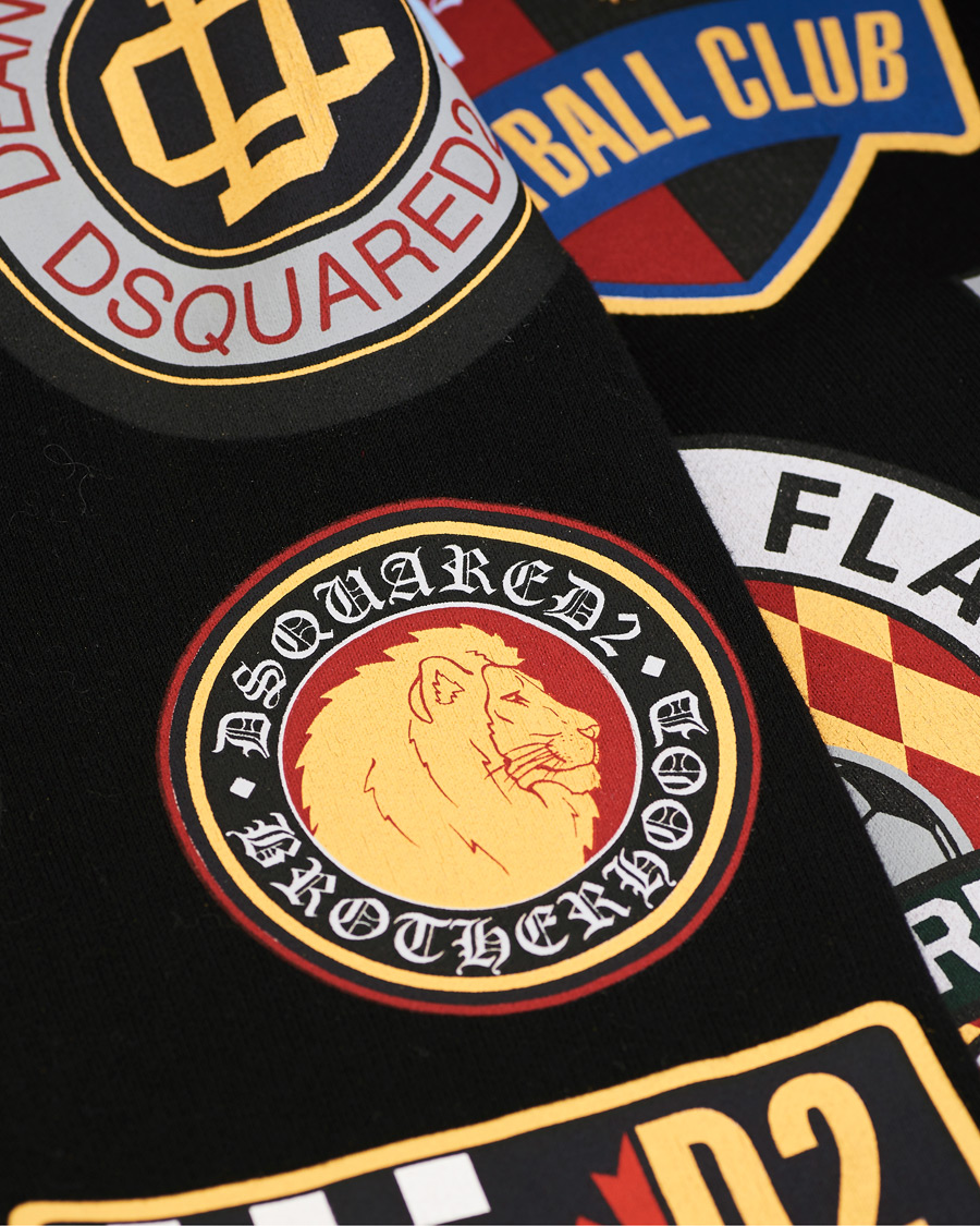 Herren | Pullover | Dsquared2 | Cool Fit Patch Work Sweatshirt Black